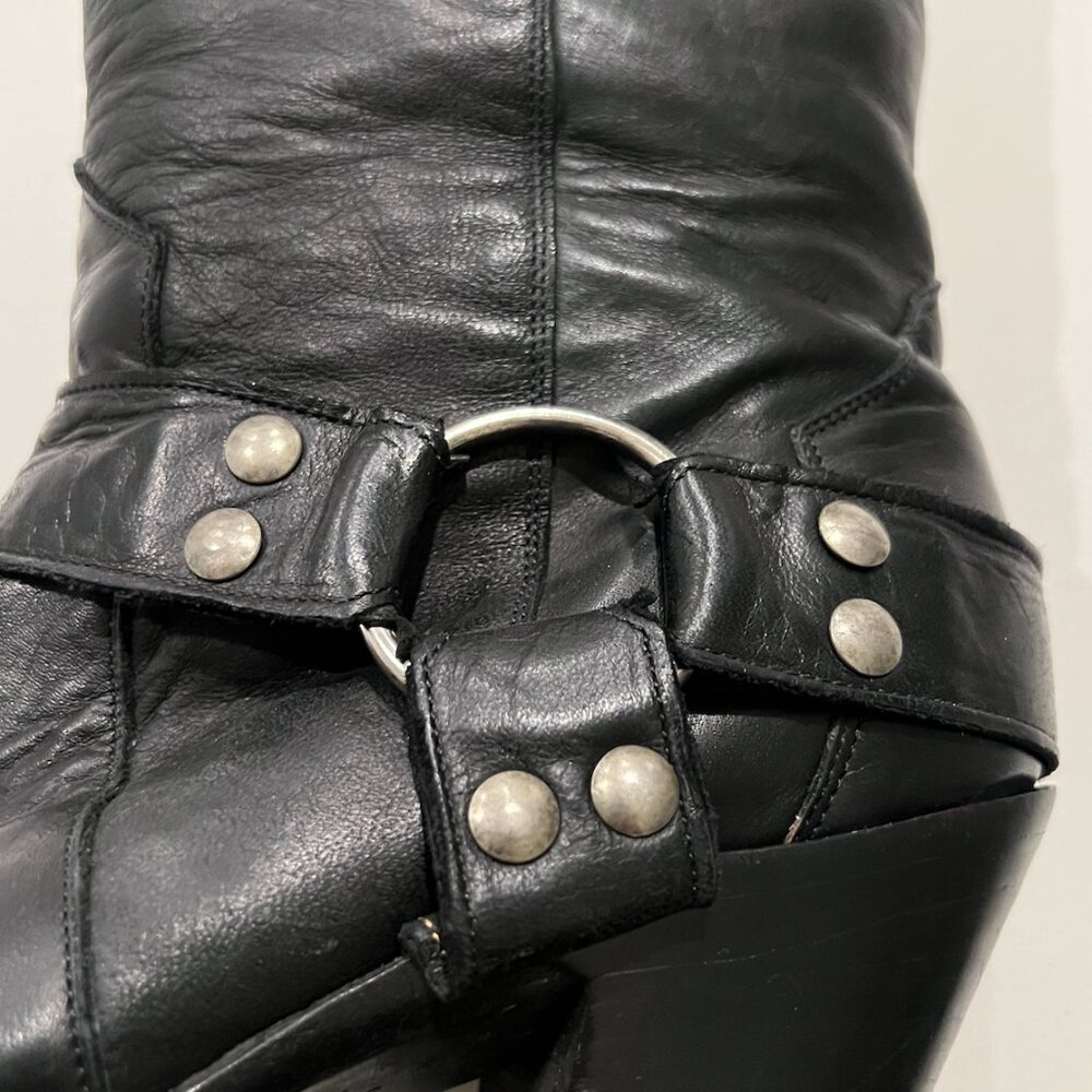 Classic RARE Old Gringo Tall Harness Boot Size 8 - Picture 2 of 16